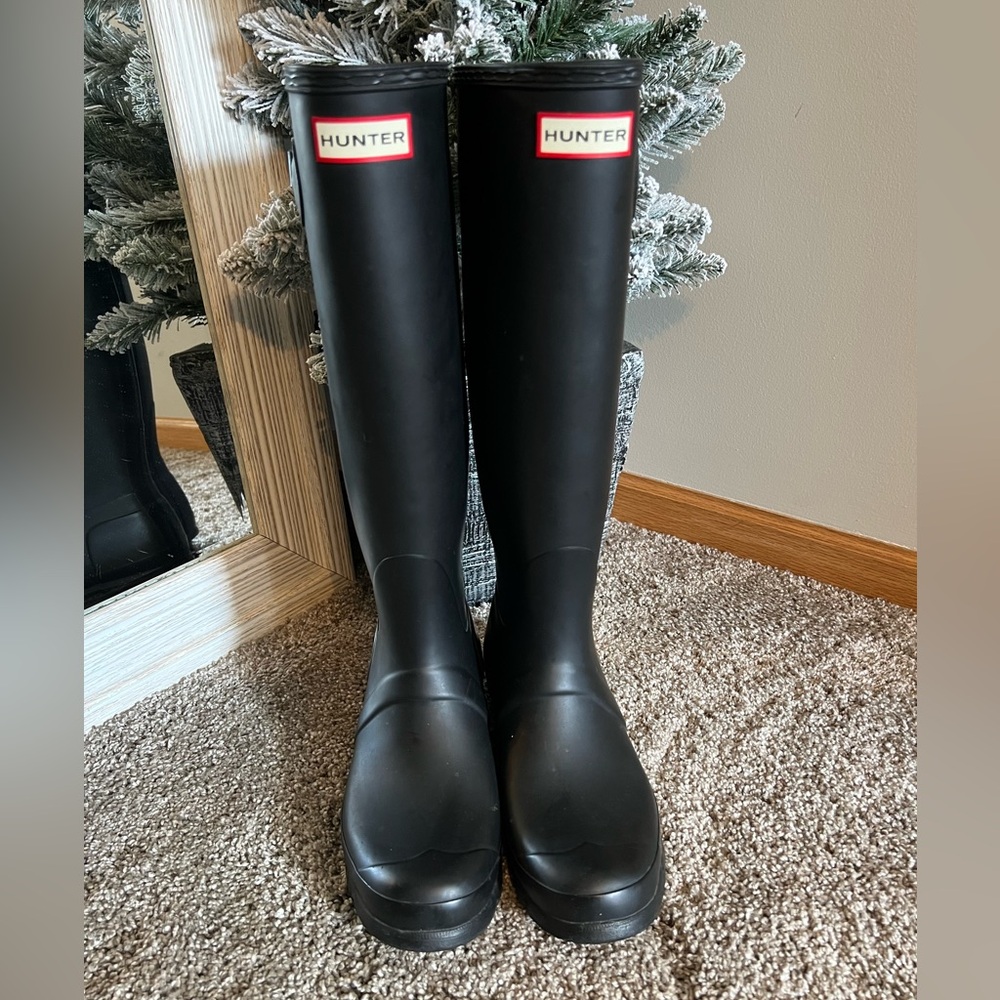 Hunter Classic Black Waterproof Boots